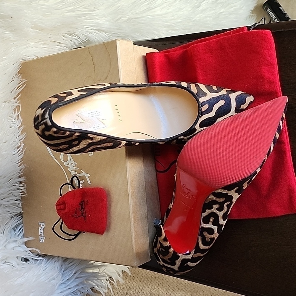 Authentic So Kate Pony Miaou /GG 120  Calfskin Christian Louboutin Heels - Picture 9 of 16
